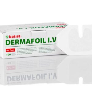 Plaster pod venflon DERMAFOIL 6*7cm I.V. jałowy foliowy 1szt